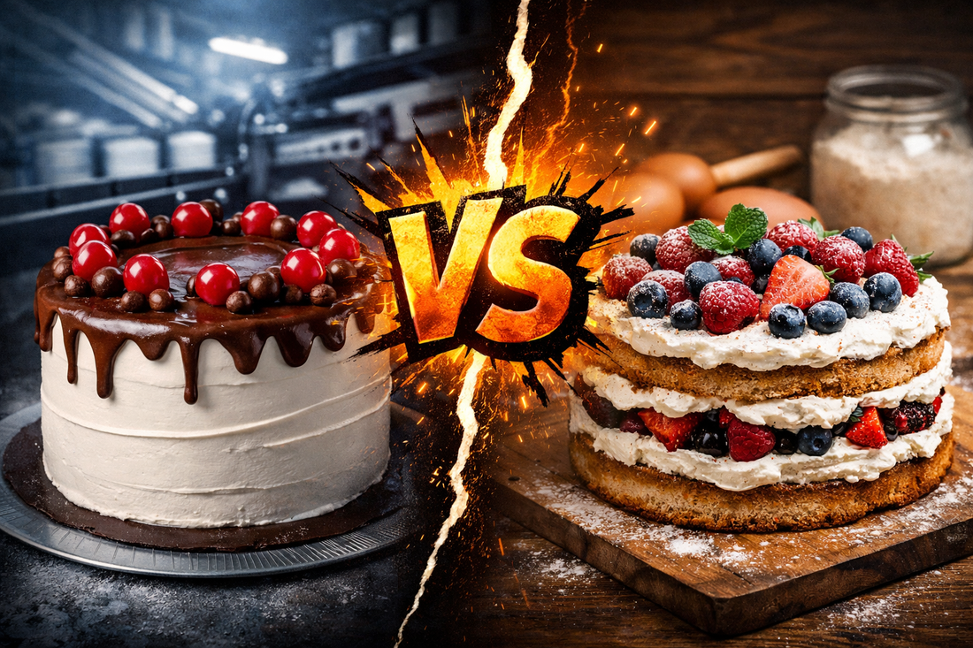 Tortas Artesanales vs Industriales: ¿vale la pena la diferencia?